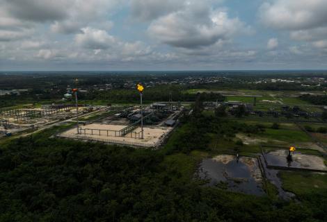 Gas Flare in Delta State